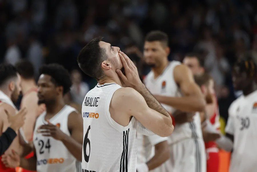 84-86: El Olympiacos certifica su pase a la Final a Cuatro en Abu Dabi pese a la garra del Real Madrid