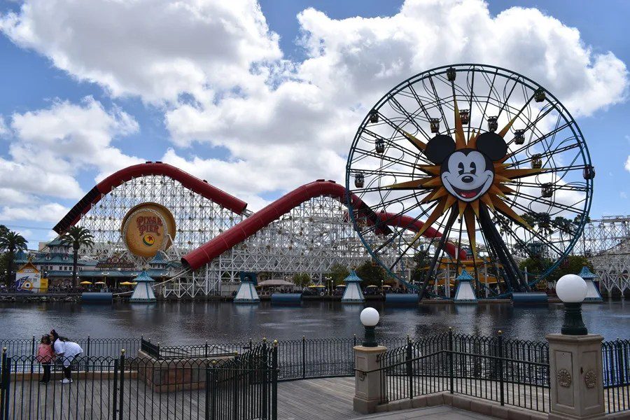 Fotografía de las instalaciones del Disneyland California Adventure Park este martes, en Anaheim (Estados Unidos). EFE/ Mónica Rubalcava