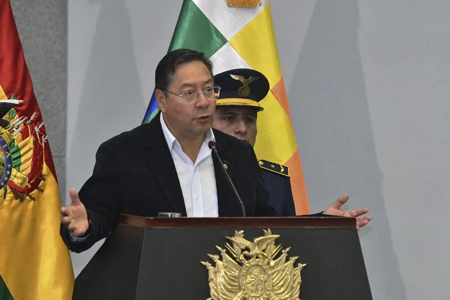 El presidente de Bolivia, Luis Arce, quien declinó buscar la reelección, en una fotografía de archivo. EFE/ Stringer