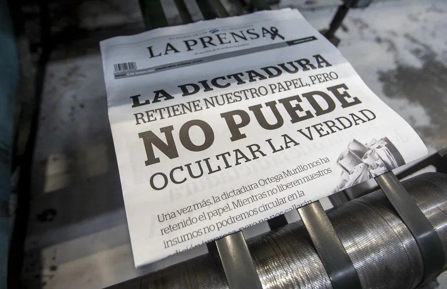 Nicaragua prensa