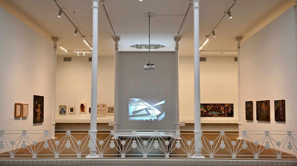 Imágenes de sala de la exposición