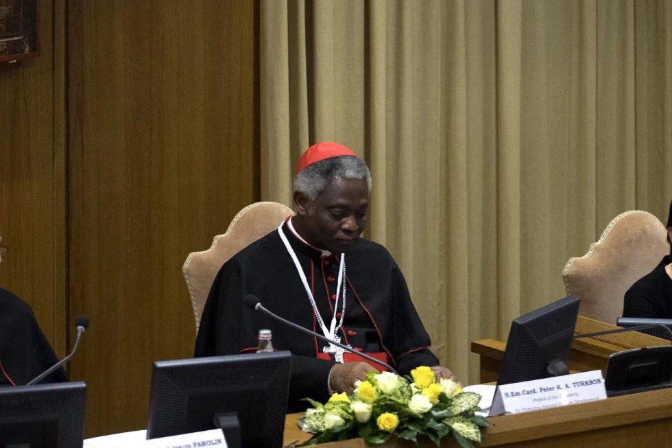 El cardenalghanés Peter K. A. Turkson. EFE/ Maurizio Brambatti