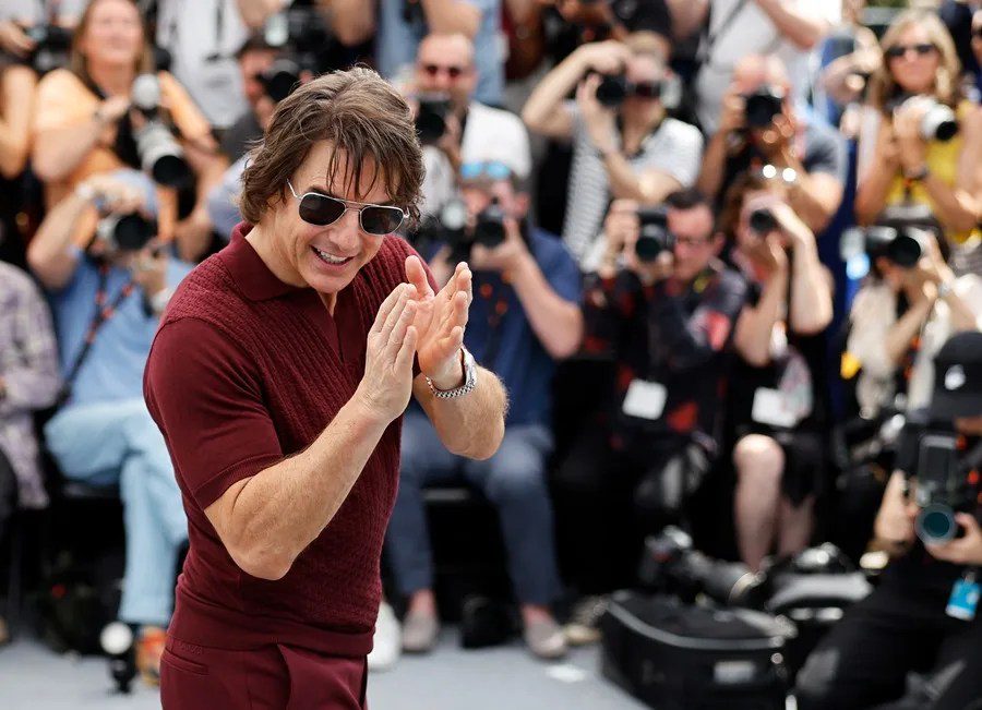 El actor Tom Cruise en el Festival de Cannes.