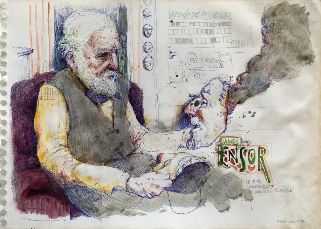 José Luis Serzo. James Ensor, 2017